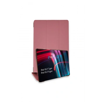 İpad 10.2 (7.nesil) Kılıf Tablet Smart Kılıf - Pembe