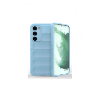 Samsung Galaxy S23 Plus Kılıf Optimum Silikon - Sky Blue