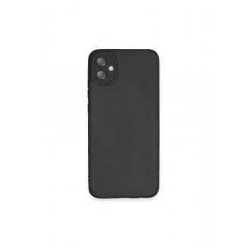 Samsung Galaxy A04e Kılıf Loop Deri Silikon - Siyah
