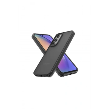 Samsung Galaxy A05s Kılıf Elegant Kapak - Siyah