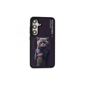 Joko Samsung Galaxy S24 Fun Magsafe Kapak - Derin Mor