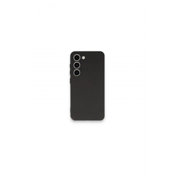Samsung Galaxy S23 Plus Kılıf First Silikon - Siyah