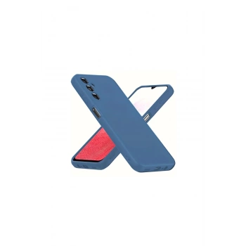 Samsung Galaxy A34 5g Kılıf First Silikon - Mavi