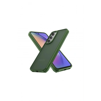 Samsung Galaxy A05s Kılıf Elegant Kapak - Yeşil