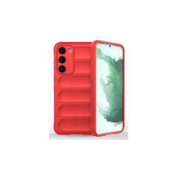 Samsung Galaxy S23 Plus Kılıf Optimum Silikon - Kırmızı