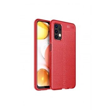 Samsung Galaxy A32 Kılıf Auto Focus Kapak - Kırmızı
