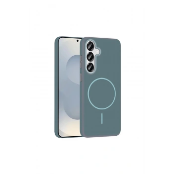 Joko Samsung Galaxy S25 Broş Magsafe Kapak - Turkuaz