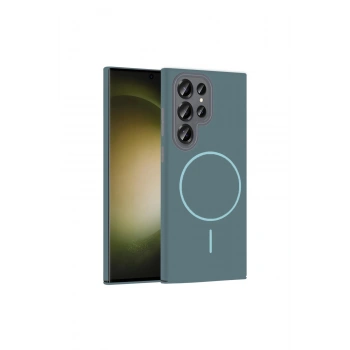 Joko Samsung Galaxy S23 Ultra Broş Magsafe Kapak - Turkuaz