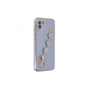 Samsung Galaxy A03 Kılıf Esila Silikon - Gri