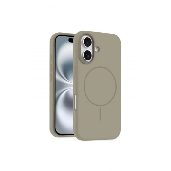 Joko İphone 16 Plus Kılıf Jully Magsafe Kapak - Çöl Titanyum
