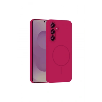 Joko Samsung Galaxy S25 Plus Kılıf Jully Magsafe Kapak - Fuşya