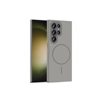 Joko Samsung Galaxy S23 Ultra Broş Magsafe Kapak - Titan Gri