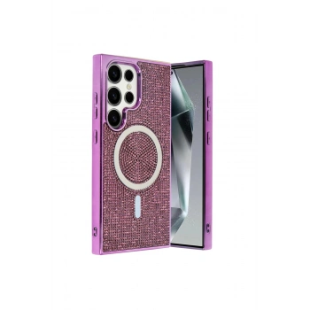 Joko Samsung Galaxy S23 Ultra Helen Magsafe Kapak - Derin Mor