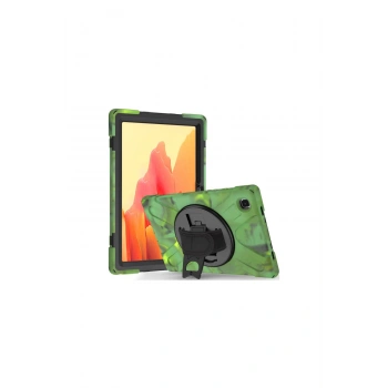Samsung Galaxy T220 Tab A7 Lite 8.7 Kılıf Amazing Tablet Kapak - Kamuflaj