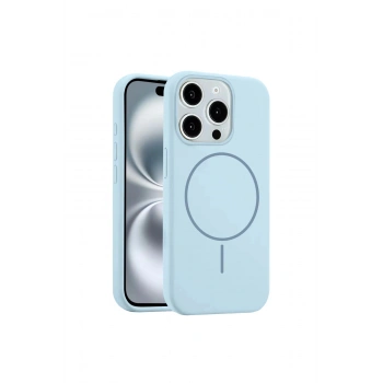 Joko İphone 15 Pro Max Kılıf Jully Magsafe Kapak - Mavi