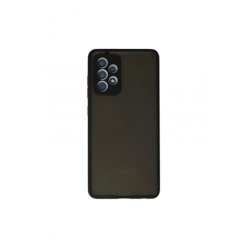 Samsung Galaxy A72 Kılıf Montreal Silikon Kapak - Siyah