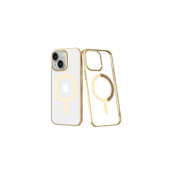 İphone 14 Plus Kılıf Element Magneticsafe Sert Kapak - Gold