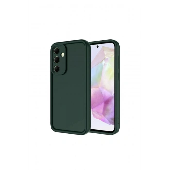 Samsung Galaxy A26 Kılıf Viera Silikon - Koyu Yeşil