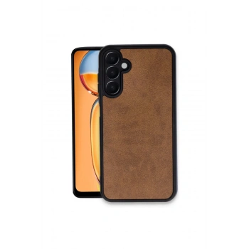 Samsung Galaxy A26 Kılıf Aras Deri Kapak - Taba