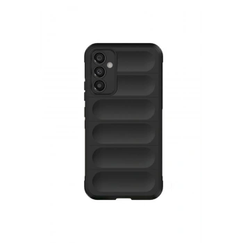 Samsung A56 Kılıf Optimum Silikon - Siyah