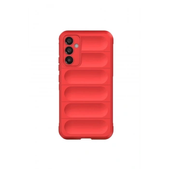 Samsung A56 Kılıf Optimum Silikon - Kırmızı