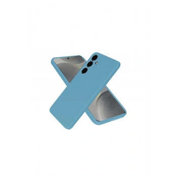 Samsung Galaxy A56 Kılıf Nano İçi Kadife Silikon - Mavi