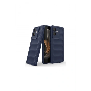 Oppo A3 Kılıf Optimum Silikon - Lacivert