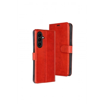 Samsung Galaxy A26 Kılıf Trend S Plus Kapaklı Kılıf - Kırmızı