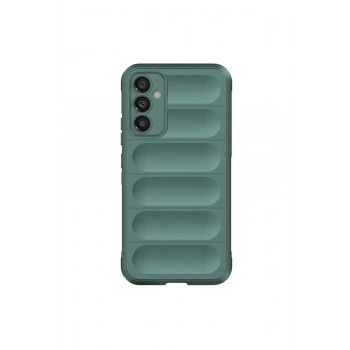 Samsung A56 Kılıf Optimum Silikon - Koyu Yeşil