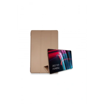 İpad 2022 10.9 (10.nesil) Kılıf Tablet Smart Kılıf - Rose Gold