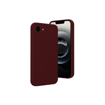 İphone 16e Kılıf Viera Silikon - Bordo
