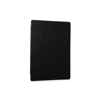 Samsung Galaxy Tab A9 Kılıf Kalemlikli Mars Tablet Kılıfı - Siyah