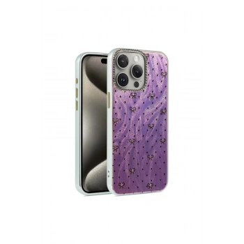 İphone 15 Pro Kılıf Blade Aynalı Desenli Kapak - Desen 2