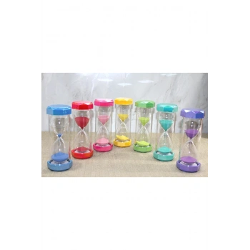 Plastik Çerceveli Renkli 5 Dk Kumsaati Alk4562