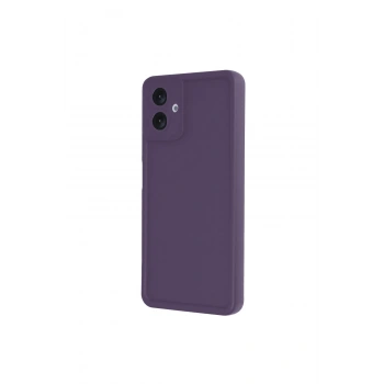 Samsung Galaxy A06 Kılıf Viera Silikon - Mürdüm