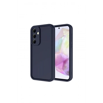 Samsung Galaxy A36 Kılıf Viera Silikon - Lacivert