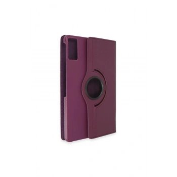 Huawei Honor Pad 10 12.1 Kılıf 360 Tablet Deri Kılıf - Mürdüm