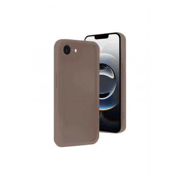İphone 16e Kılıf Viera Silikon - Kahverengi