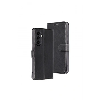 Samsung Galaxy A56 Kılıf Trend S Plus Kapaklı Kılıf - Siyah