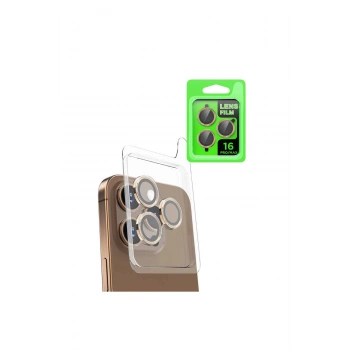 İphone 16 Pro Raze Metal Kamera Lens - Desert