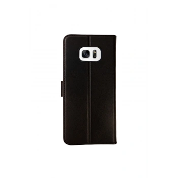 Samsung Galaxy S7 Edge Trend S Plus Kapaklı Kılıf - Siyah