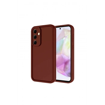 Samsung Galaxy A36 Kılıf Viera Silikon - Bordo