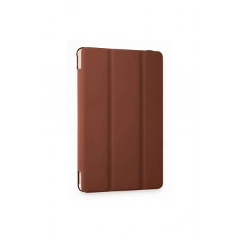 Samsung Galaxy Tab A9 Kılıf Tablet Smart Kılıf - Kahverengi
