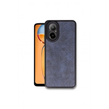 Realme 12 Lite Kılıf Aras Deri Kapak - Lacivert