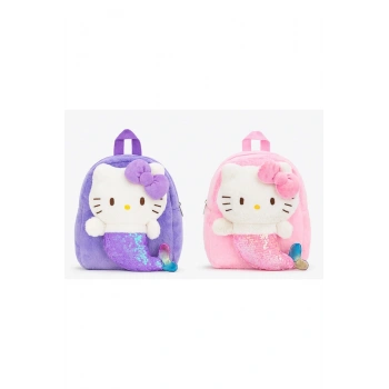 Peluş Hello Kitty Denizkızı Sırt Çantası Alk3003