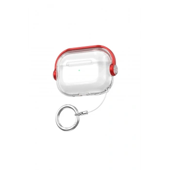 Airpods Pro 3 (3.nesil) Tema Kılıf - Kırmızı