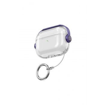 Airpods Pro 3 (3.nesil) Tema Kılıf - Mor