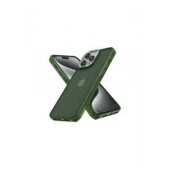 İphone 12 Pro Max Kılıf Elegant Kapak - Yeşil