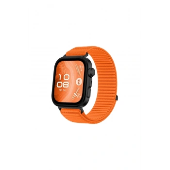 Huawei Fit 4 Braid Kordon (SAAT DEĞİLDİR) - Turuncu