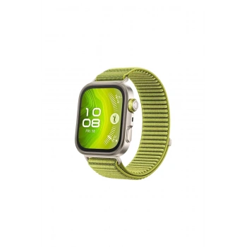 Huawei Fit 4 Braid Kordon (SAAT DEĞİLDİR) - Açık Yeşil